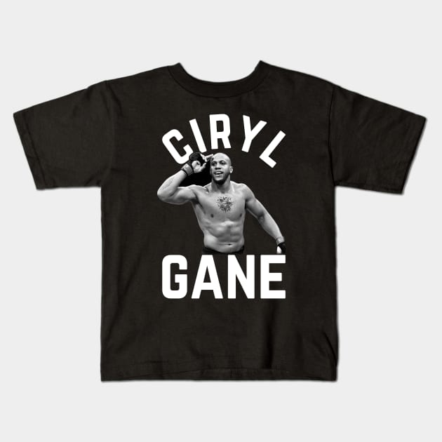 Cyril Gane UFC Kids T-Shirt by MMAMerch